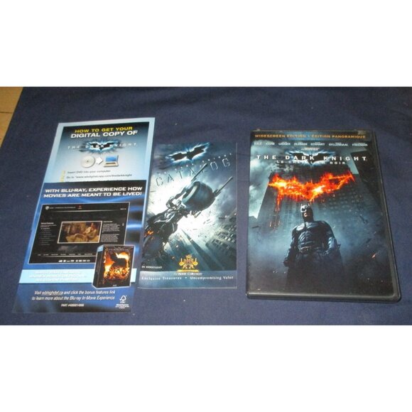 The Dark Knight (DVD, 2008, Canadian) - Picture 1 of 3